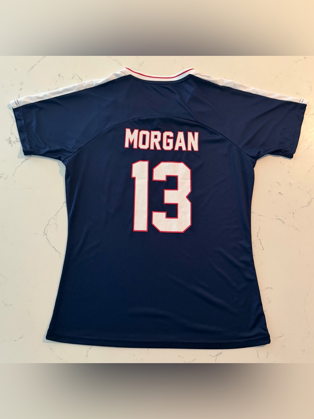 Alex Morgan #13 USWNT Jersey Style T-Shirt - Youth XL